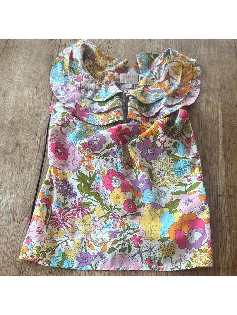 Liberty Of London Floral Print Women's Top - Multicolor size XS